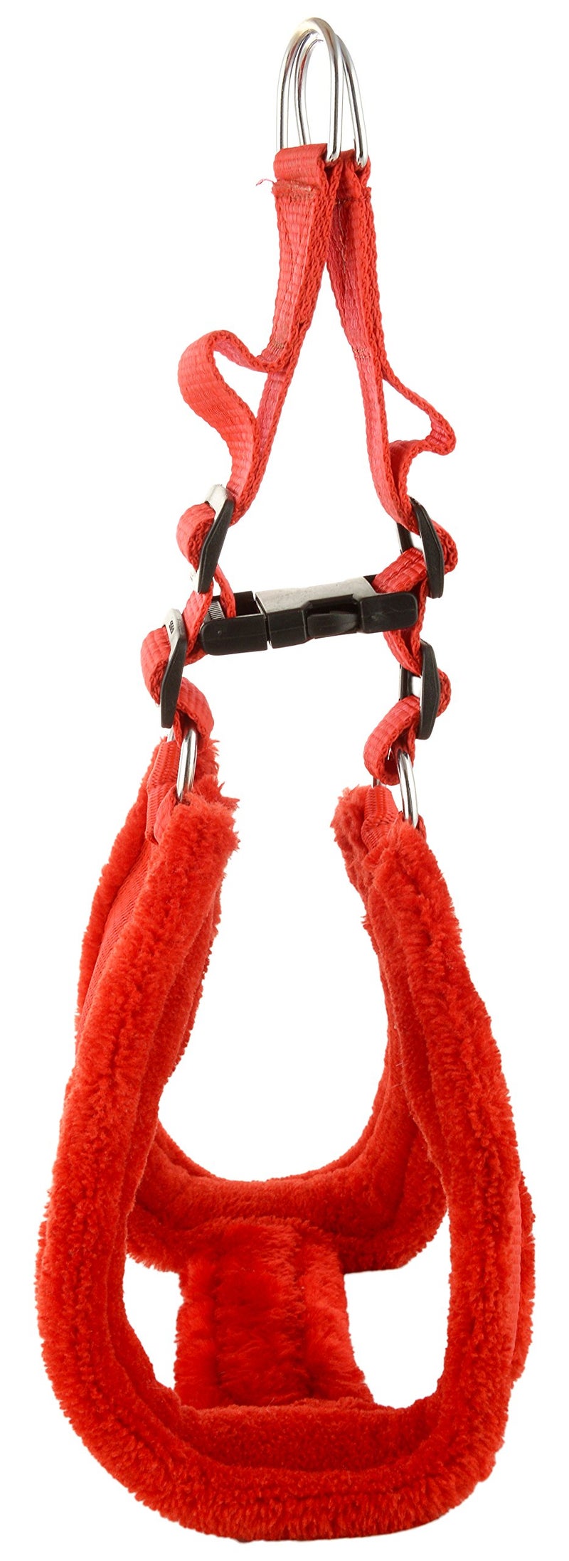 Skora Fancy Fur Large Dog Harness (Large,red) - Image 4