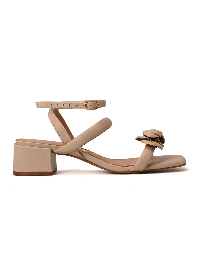 Carmen Steffens  Ivory Flower Sandal for Women | Best Price UAE