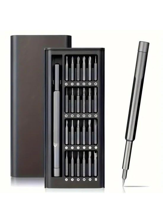 Generic - 24 in 1 Small Mini Magnetic Precision Screwdriver Bits Set, Eyeglasses, Computer, Electronic, Watch Repair Kit with Phillips and Star Tiny Screw Driver Home Kit - Image 1