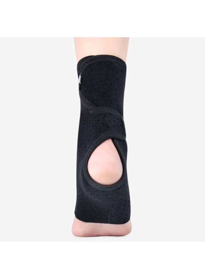 Ankle Support Medical Fixation Belt for Ankle with Steel Plates, External Brace for Fractures, Sprains and Ligament Injuries, Black Color - Image 4