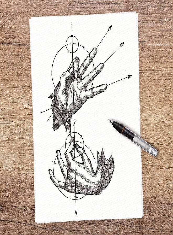 Aristo 0.7MM Technical Drawing Pen for Sketching Mandala Art Doodling Tracing Architecture Ink Level Indicator Transparent Barrel MG1 Pro Ink NOT INCLUDED - Image 2