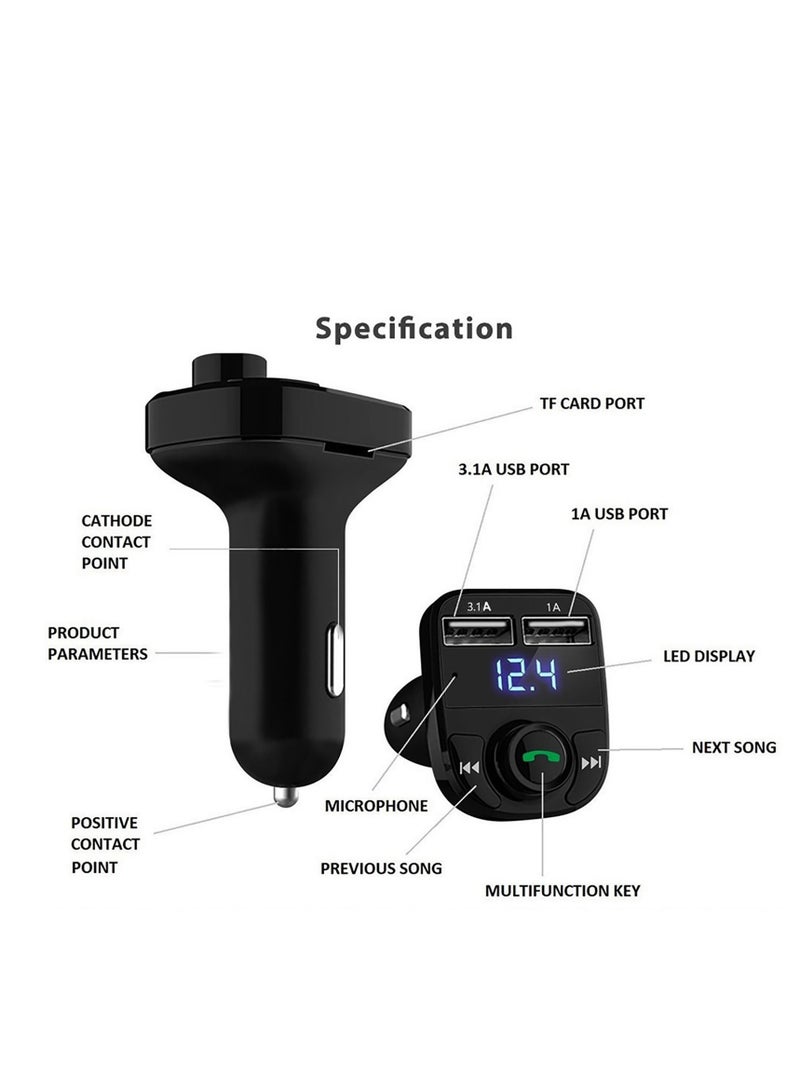 Y&D Multifunctional Bluetooth Controlled Car Charger - Image 3