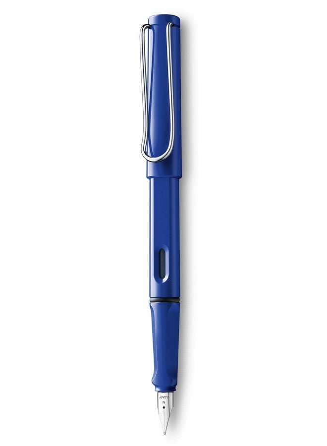 Lamy safari Fountain Pen - Elegant Design Cool Pens, Best Pens For Smooth Writing, Journaling, and Calligraphy - Blue Fine Point Pen - Image 1