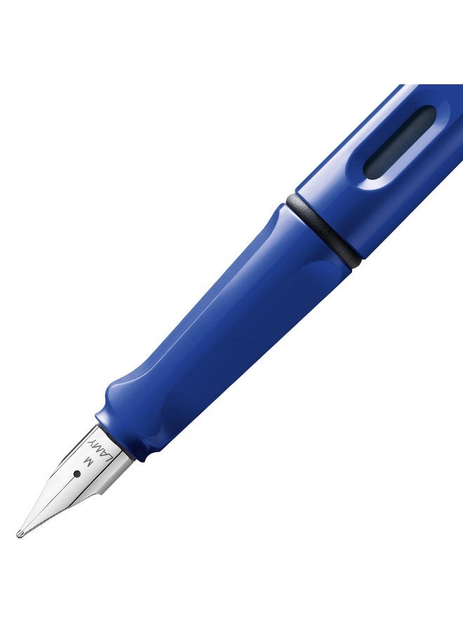 Lamy safari Fountain Pen - Elegant Design Cool Pens, Best Pens For Smooth Writing, Journaling, and Calligraphy - Blue Fine Point Pen - Image 3