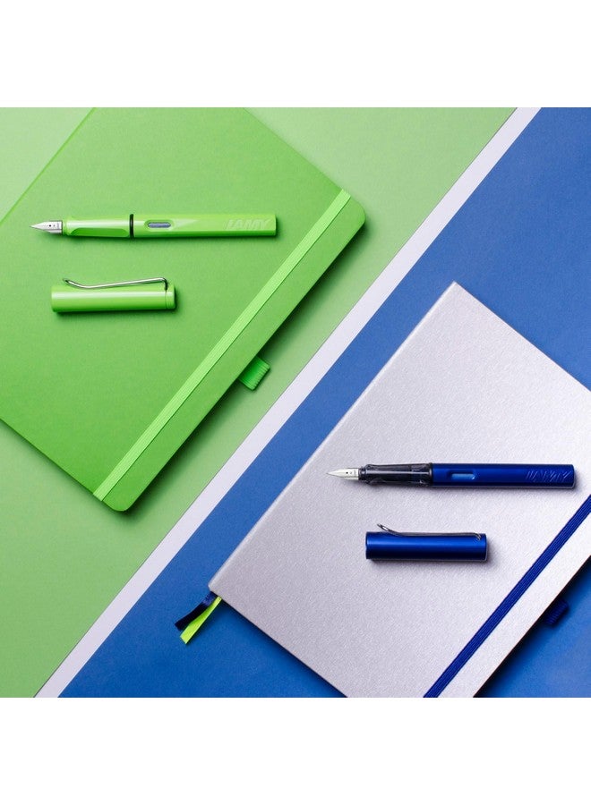 Lamy safari Fountain Pen - Elegant Design Cool Pens, Best Pens For Smooth Writing, Journaling, and Calligraphy - Blue Fine Point Pen - Image 5