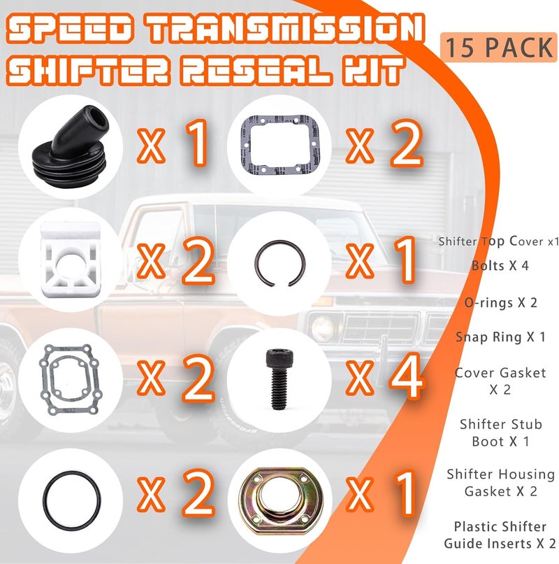XDDPRO طقم إصلاح ناقل الحركة XDDPRO ZF S5-42 ZF42-SK لسيارات فورد F250 F350 F450 - Image 3
