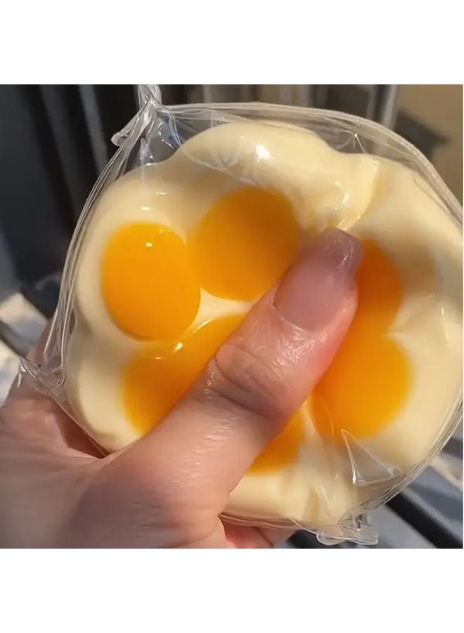 Green Slow Rebound Cat Paw Sensory Toy Sticky TPU Mud Feel Novelty Gift - Image 2