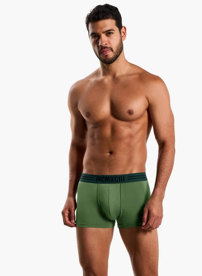 سبلاش فيڤ Men Printed Waistband Hipster Briefs - Pack of 3