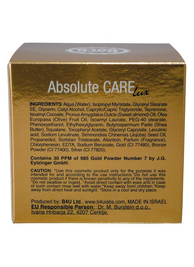 Somall - Absolute Care Lux 24 Karat Gold Illuminating Day & Night Cream - Image 1