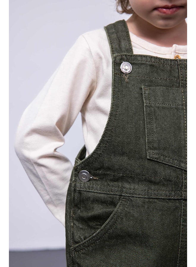 Babyboy Regular Fit Long Sleeve Denim Overalls