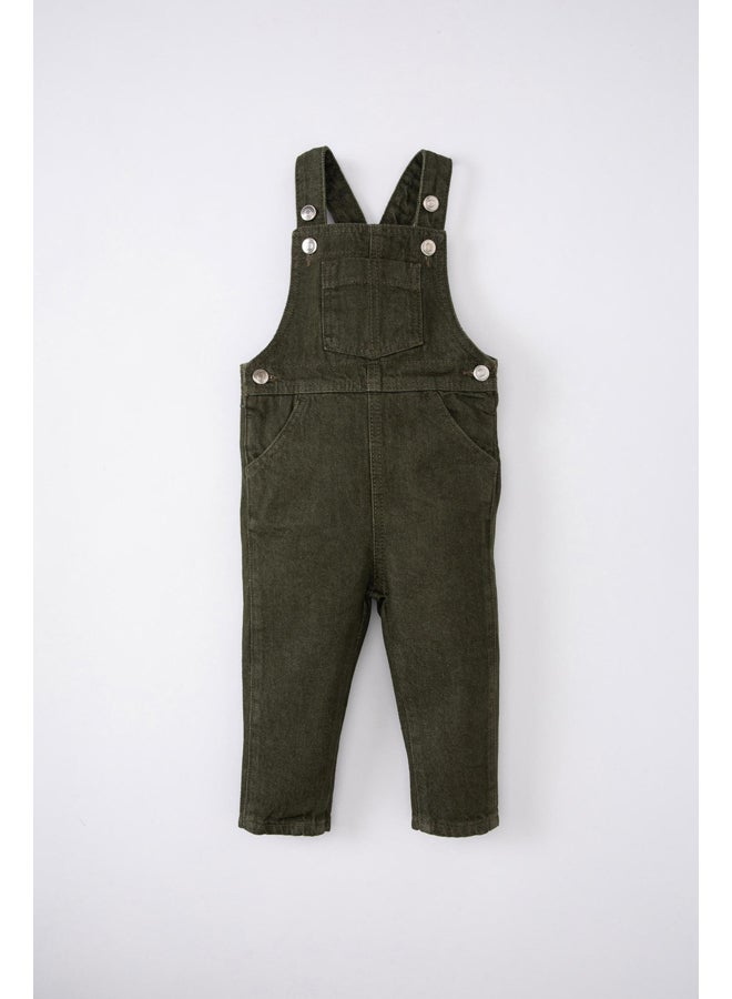 Babyboy Regular Fit Long Sleeve Denim Overalls