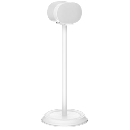 Chunxiao Heavy-Duty Speaker Stand for Sonos Era 300 Stand White with Cable Management Floor Speaker Stands for Sonos Era 300 Speaker Stand for Easy and Secure Mounting - Image 1