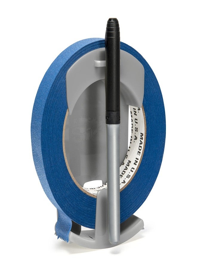 Kitchen Stickin' Kitchen Stickin’® Tape Dispenser, Wall-Mounted Tape and Label System, Easy One-Handed Operation, Affordable Labeling for Kitchens, Garages, Offices, Restaurants, Meal Prep, and Home Organization - Image 1