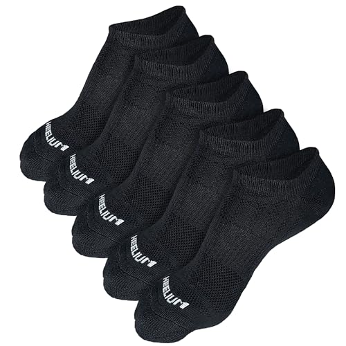 HEELIUM Bamboo Ankle Socks for Men & Women | Ultra-Soft, Odour-Free, Thin & Breathable | 3X Softer than Cotton | Sizes - M (UK 4-8) & L (UK 9-13) - Image 1