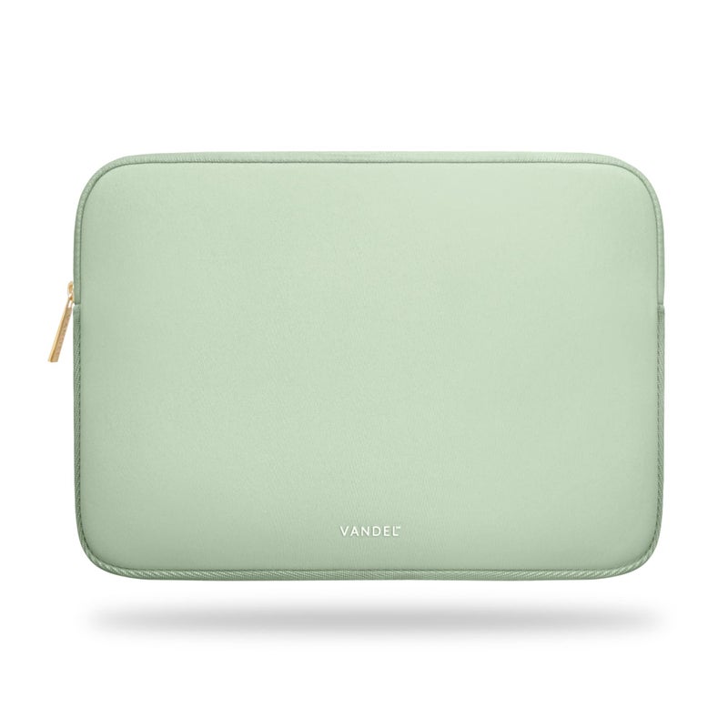 Vandel MacBook Air 13 inch Laptop Sleeve, Fits 13-13.3 inch Laptops: Neoprene MacBook Air & Pro Case, Chromebook, HP Soft Cover | Thin Computer Carrying Bag, Sage Green Mac (M1 & M2) Pouch - Image 1