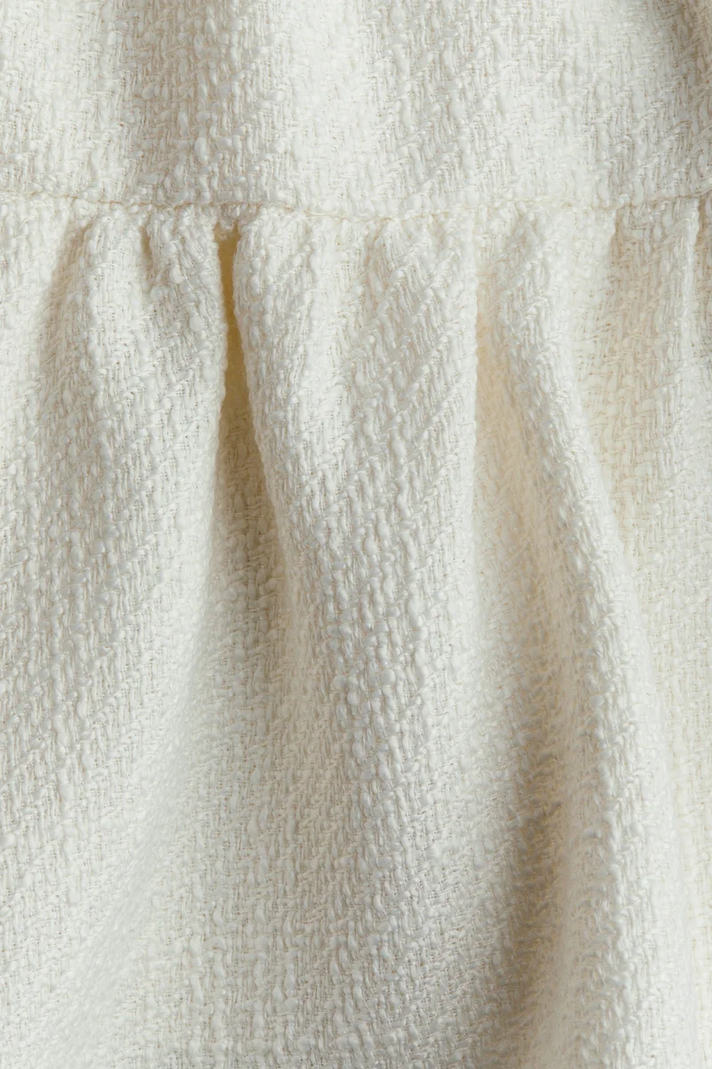 H&M Textured Drop-Waist Dress