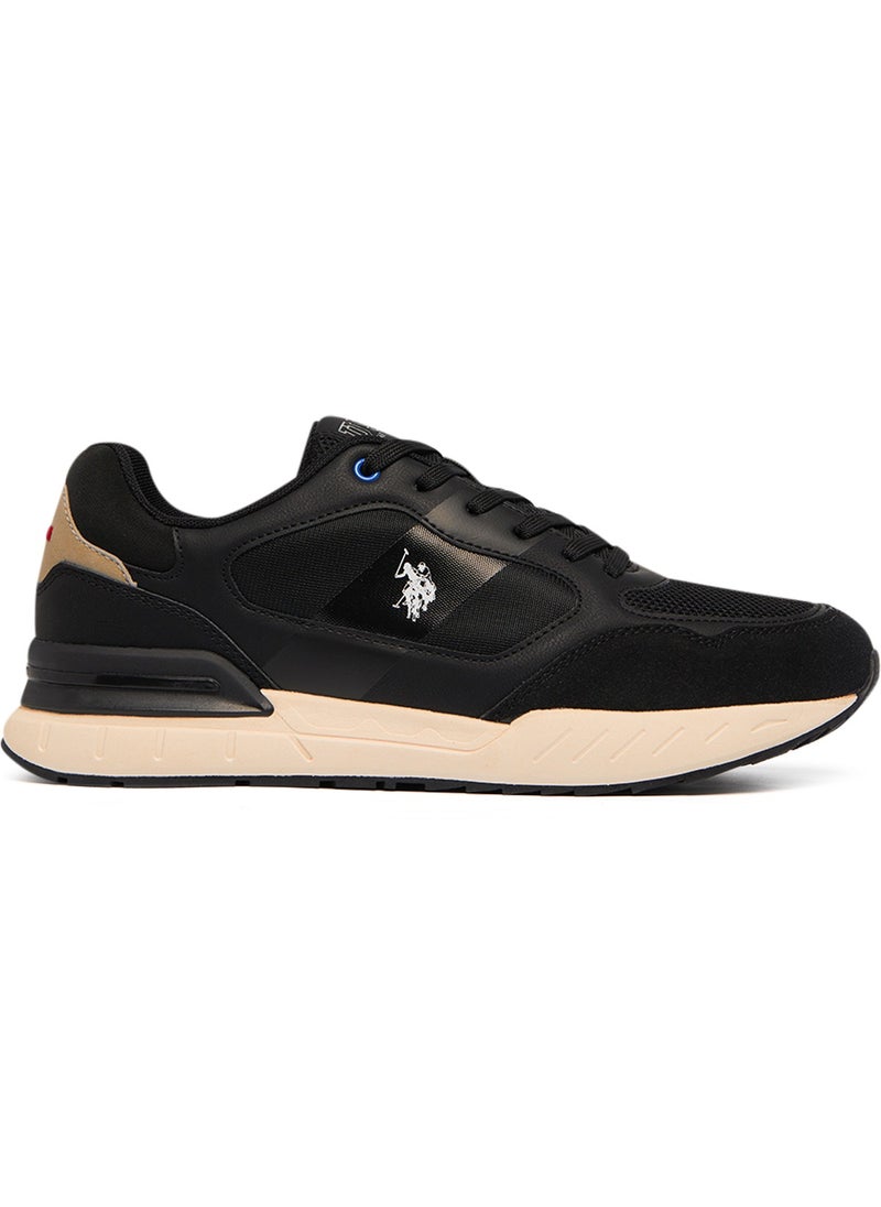 U.S. Polo Assn. Men's Black Low-Top Limited Edition Sneakers – Timeless Style, Feather-Light Feel, Walk the Talk!  - Image 1