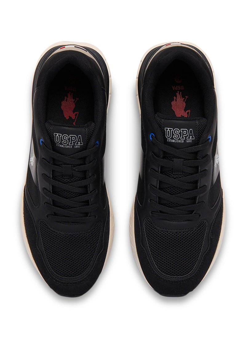 U.S. Polo Assn. Men's Black Low-Top Limited Edition Sneakers – Timeless Style, Feather-Light Feel, Walk the Talk!  - Image 4