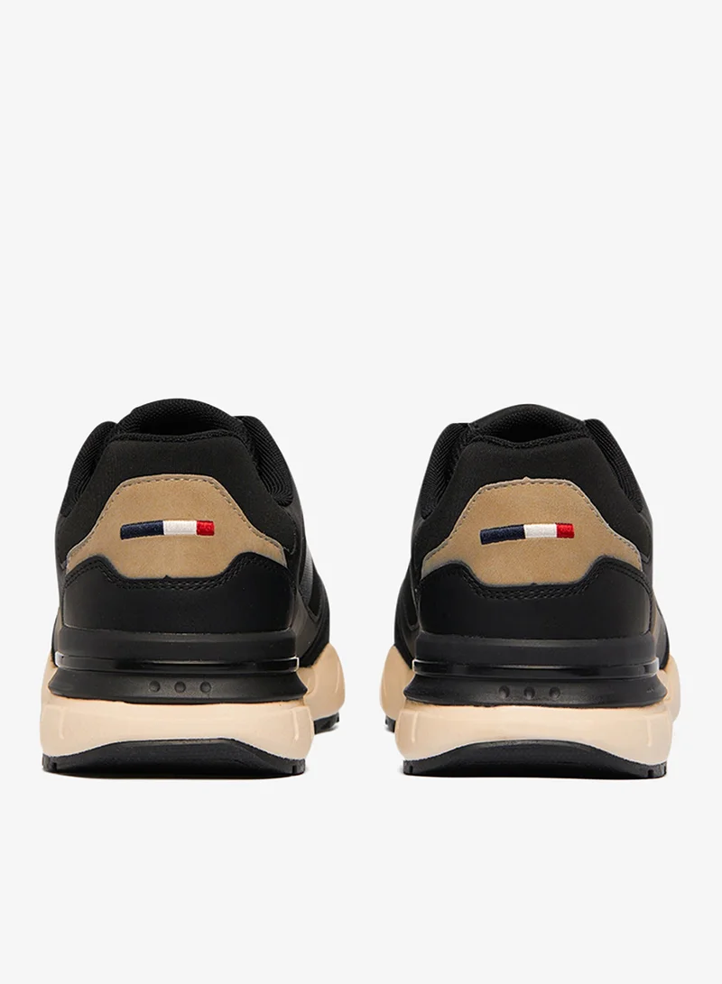 U.S. Polo Assn. Black Men's Black Low-Top Limited Edition Sneakers Shoes - Timeless Style, Feather-Light Feel, Walk the Talk! for Men | Best Price UAE