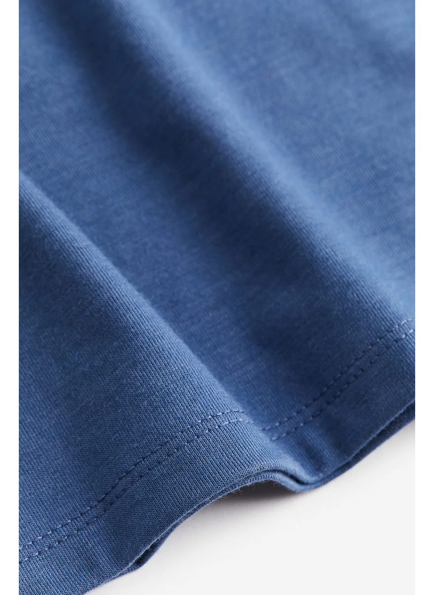 H&M Boat-Neck Jersey Top