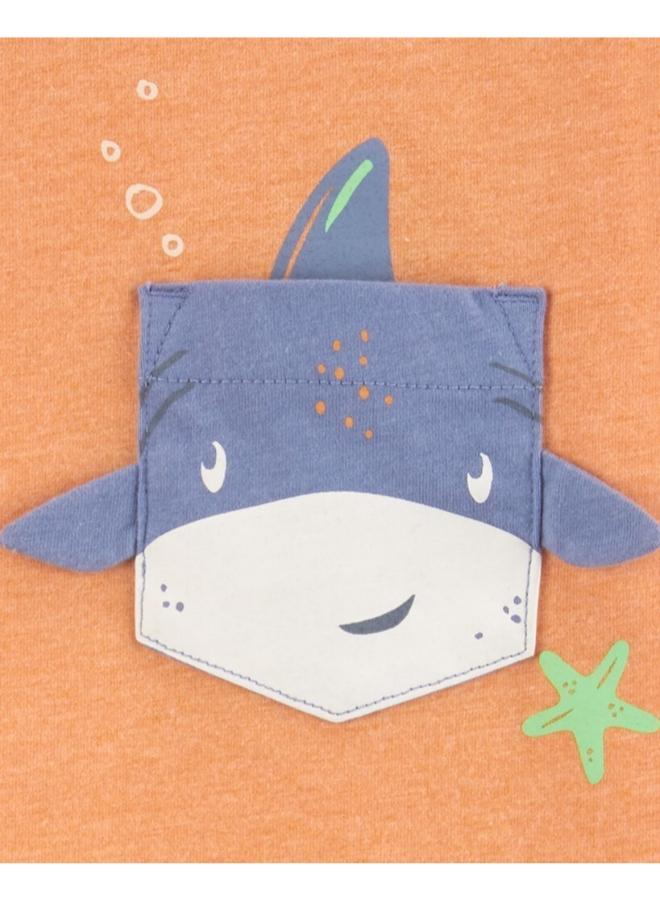 carter's Toddler Printed Crew Neck T-Shirt - Image 2