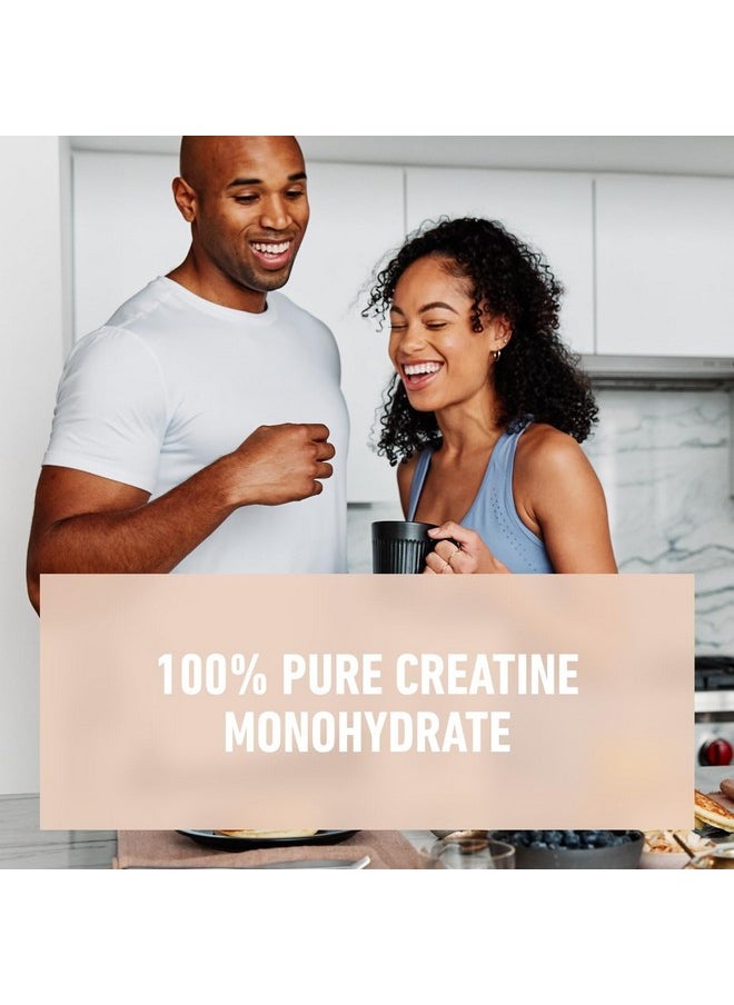Isopure - Isopure Unflavored Creatine Monohydrate Powder, Zero Added Ingredients, Creatine for Women and Men, 5g Creatine Monohydrate per scoop, 100 Servings, 500g - Image 1