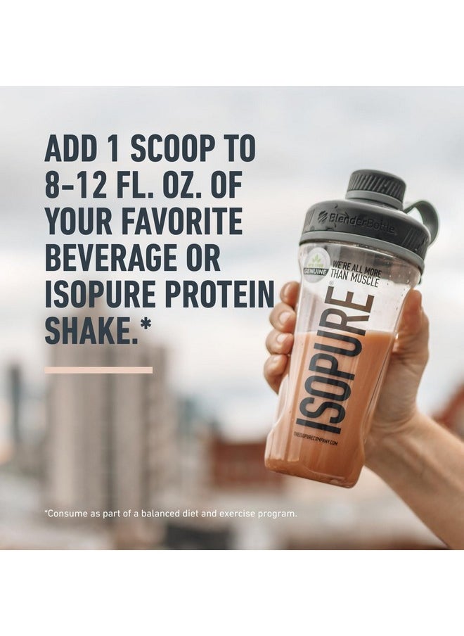 Isopure - Isopure Unflavored Creatine Monohydrate Powder, Zero Added Ingredients, Creatine for Women and Men, 5g Creatine Monohydrate per scoop, 100 Servings, 500g - Image 1