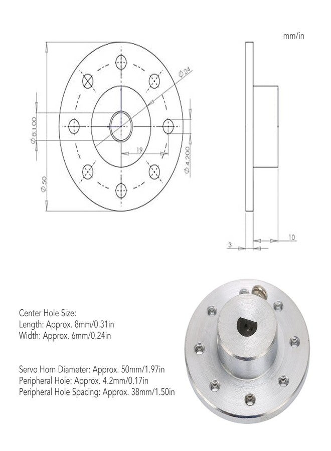 Yoidesu Arm Plate, Horn Metal Large Special Arm Plate for 04B ASMC 04B ASMC 03B ASMC 04A - Image 4