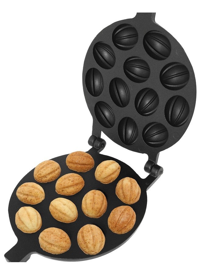 PetriStor Walnut Cookie Mold Maker 12 non-stick - Oreshki Mold Maker - Walnut Cookie Molds - Орешница Russian - Oreshki Maker - Walnut Cookie Maker Oreshek - Nutty Maker - Oreshnitsa Nut Cookies Maker - Image 1