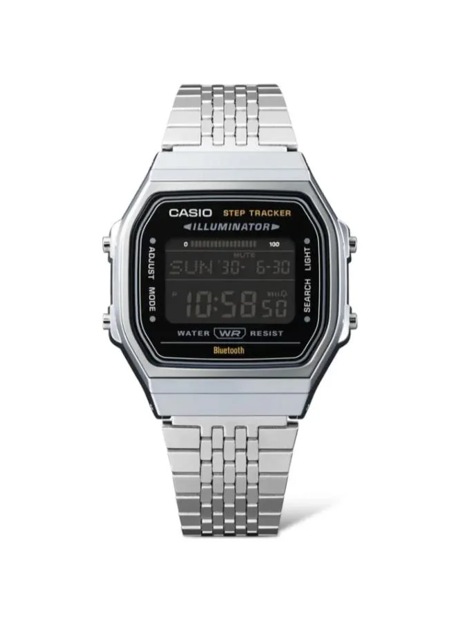 CASIO Unisex Stainless Steel Digital Watch ABL-100WE-1BDF - 37.9 mm