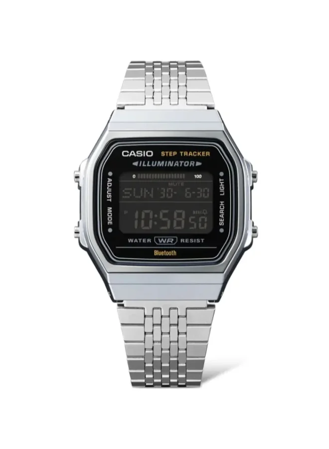 CASIO Unisex Stainless Steel Digital Watch ABL-100WE-1BDF - 37.9 mm