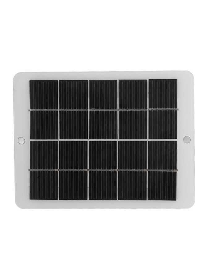 Thoraya - 3W 5V Mini Solar Panel Charger High Performance Polycrystalline Portable Outdoor Solar Charging Plate for Cycling Hiking Camping - Image 1