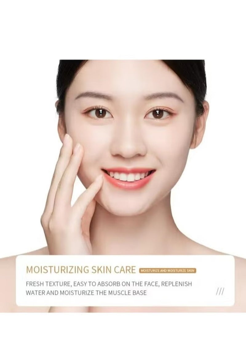 BIOAOUA - Rice Puree Skin Care Set, Including Serum, Cleanser, Toner, Lotion, Eye Cream And Face Cream, Facial Care - Image 1