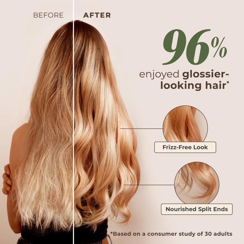 Gya Labs Daily Gloss Argan Oil - 3.4 Fl Oz - for Frizzy, Damaged & Color-Treated Hair - Strengthening, Shine & Protection - Image 2