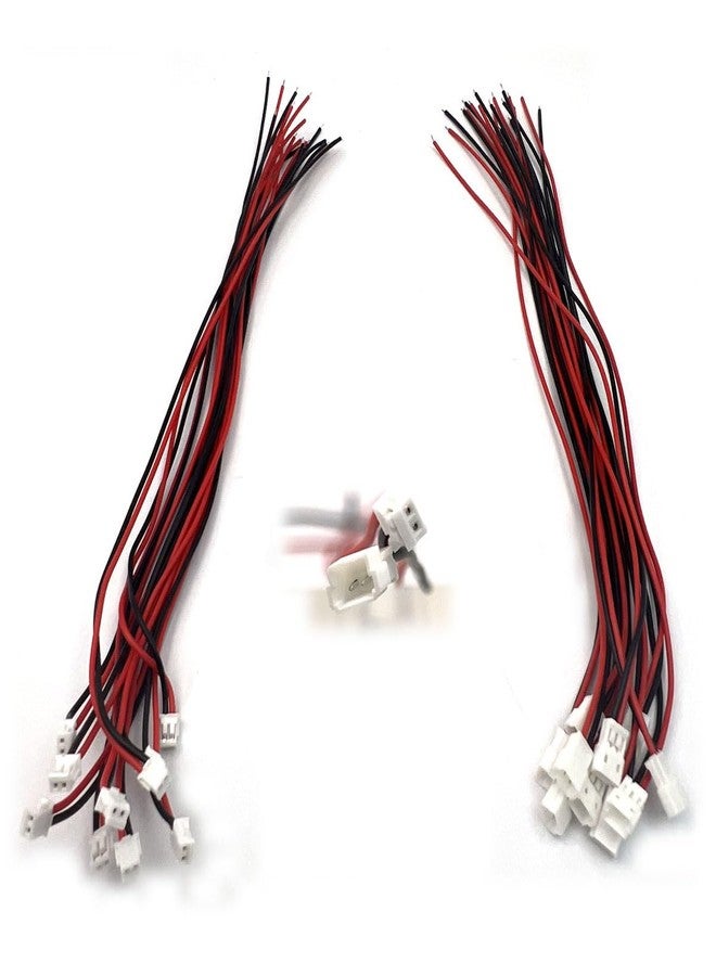 ديفمو موصل كهربائي دقيق ثنائي السن من نوع JST ZH1.5mm من DEVMO، 10 أزواج، 24AWG، مع كابلات سلكية بطول 150 مم. - Image 2