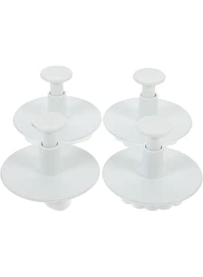 Floral Cookie Cutters Set of 20 Reusable 3D Baking Molds for Valentine Day Dessert Making - Image 1