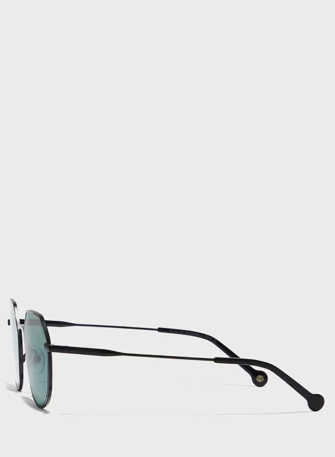 30Sundays Turn Up Round Sunglasses