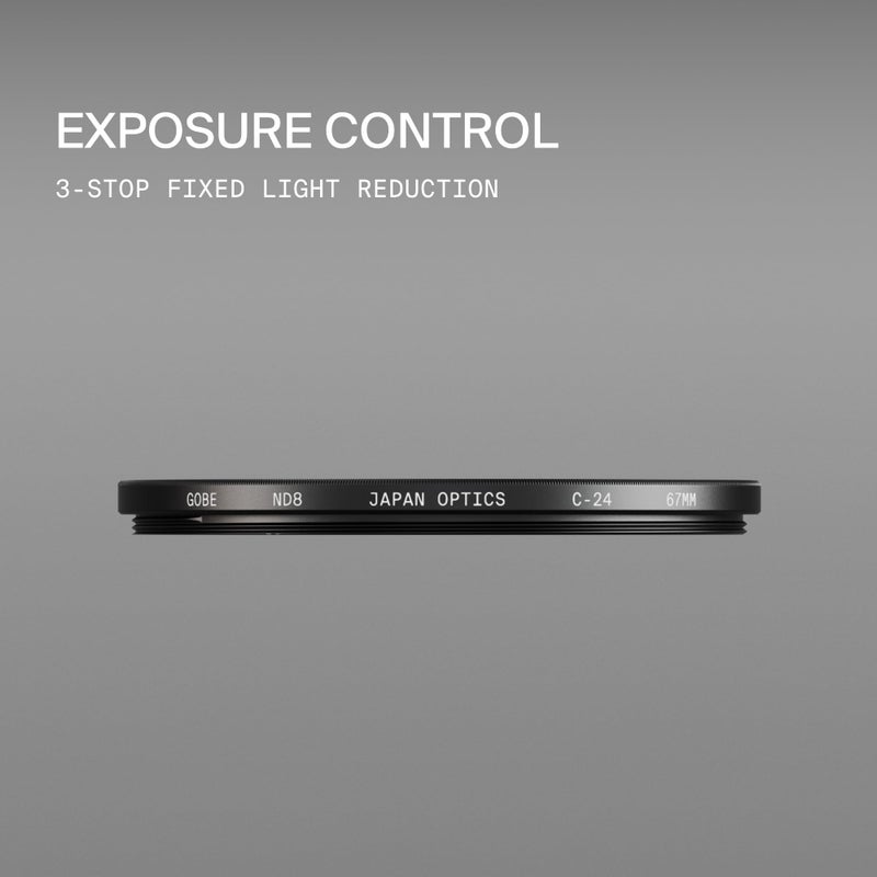 Gobe 82mm ND8 (3 Stop) ND Lens Filter - Image 3