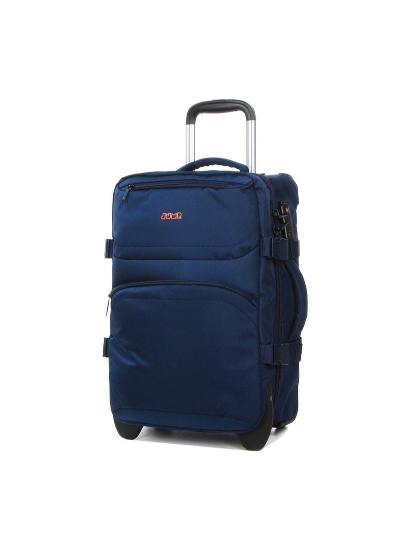 Jump - Moorea 2 Soft Cabin Rolling Duffel Trolley 2-wheels 50 cm Navy Blue - Image 1