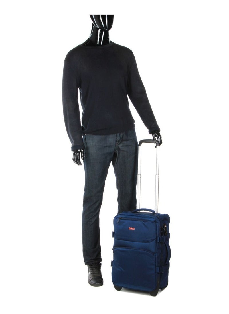 Jump - Moorea 2 Soft Cabin Rolling Duffel Trolley 2-wheels 50 cm Navy Blue - Image 1