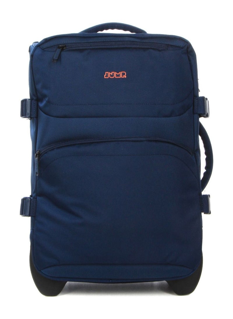 Jump - Moorea 2 Soft Cabin Rolling Duffel Trolley 2-wheels 50 cm Navy Blue - Image 1