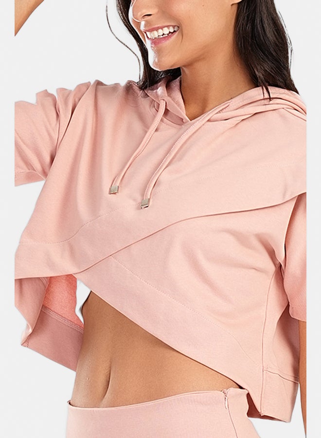 Carina Asymmetrical Cropped Pyjama Top - Image 4