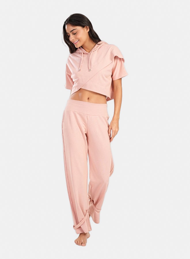 Carina Asymmetrical Cropped Pyjama Top - Image 5