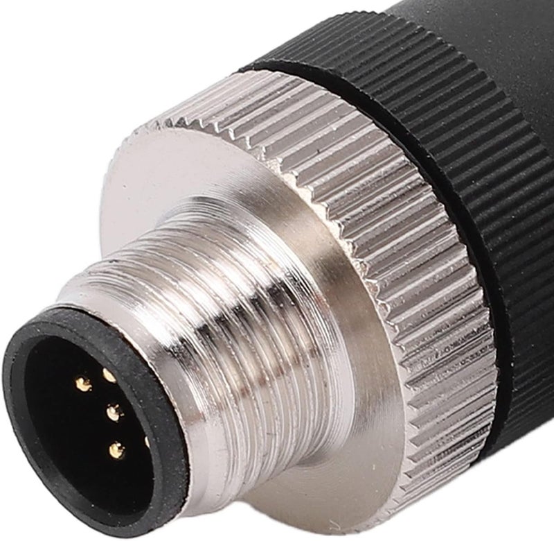 موصل قابل للتركيب في الميدان من نوع NMEA 2000، بـ 5 أطراف وخيط من نوع M12، مقاوم للماء بمعيار IP67، مصنوع من مادة الـ ABS المعدنية – تصميم مقاوم للماء عالي الجودة، سهل التعديل لتمديد الكابلات في الشبكات البحرية. - Image 5