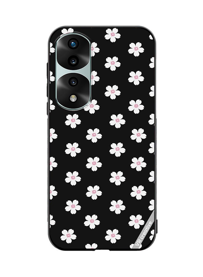 Protective Case Cover For Honor 70 Pro Flower Design Multicolour