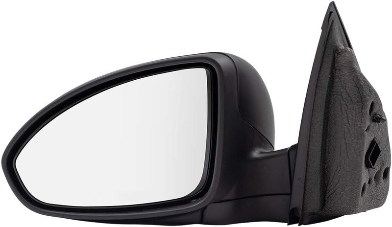 Brock Replacement Driver Power Side Door Mirror - Textured Black for 2011-2015 Cruze & 2016 Cruze Limited - Image 2