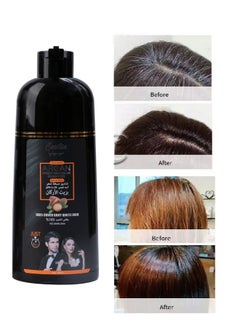 Cecilia Speedy Hair Color Shampoo Natural Black Argan Cecilia 420 mil  - Image 2