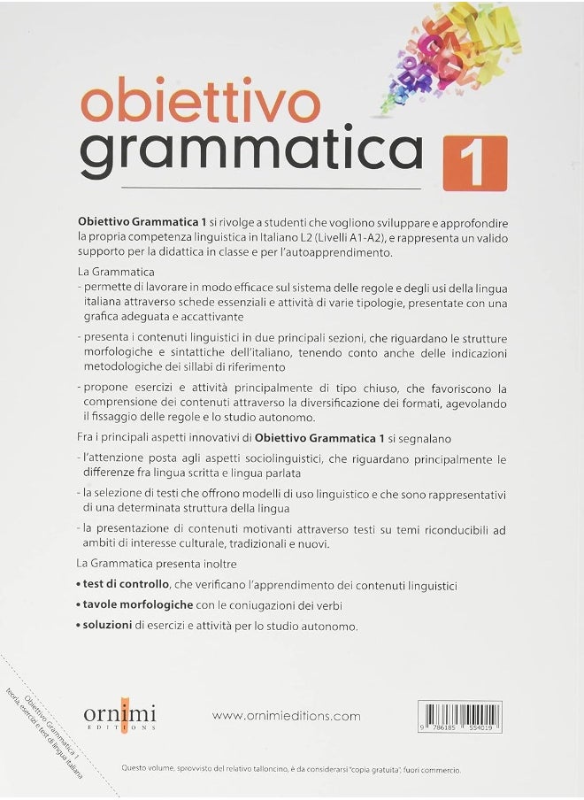null - Obiettivo Grammatica 1 (A1-A2) - Image 1