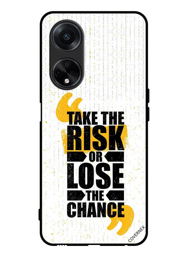 Covernex Protective Case Cover For Oppo A1 5G Take The Risk - Image 1