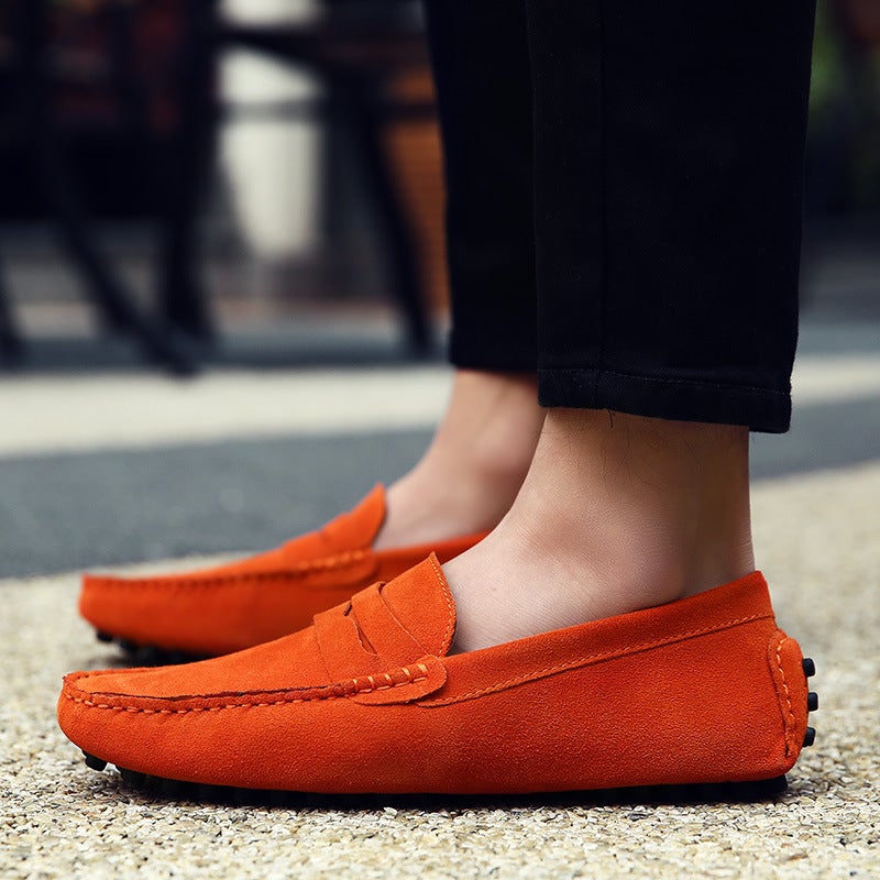 2024 Autumn Tourism Outdoor Leisure Size 38-49 Standard Leather Shoes Size A Generation Of Hair - Image 2